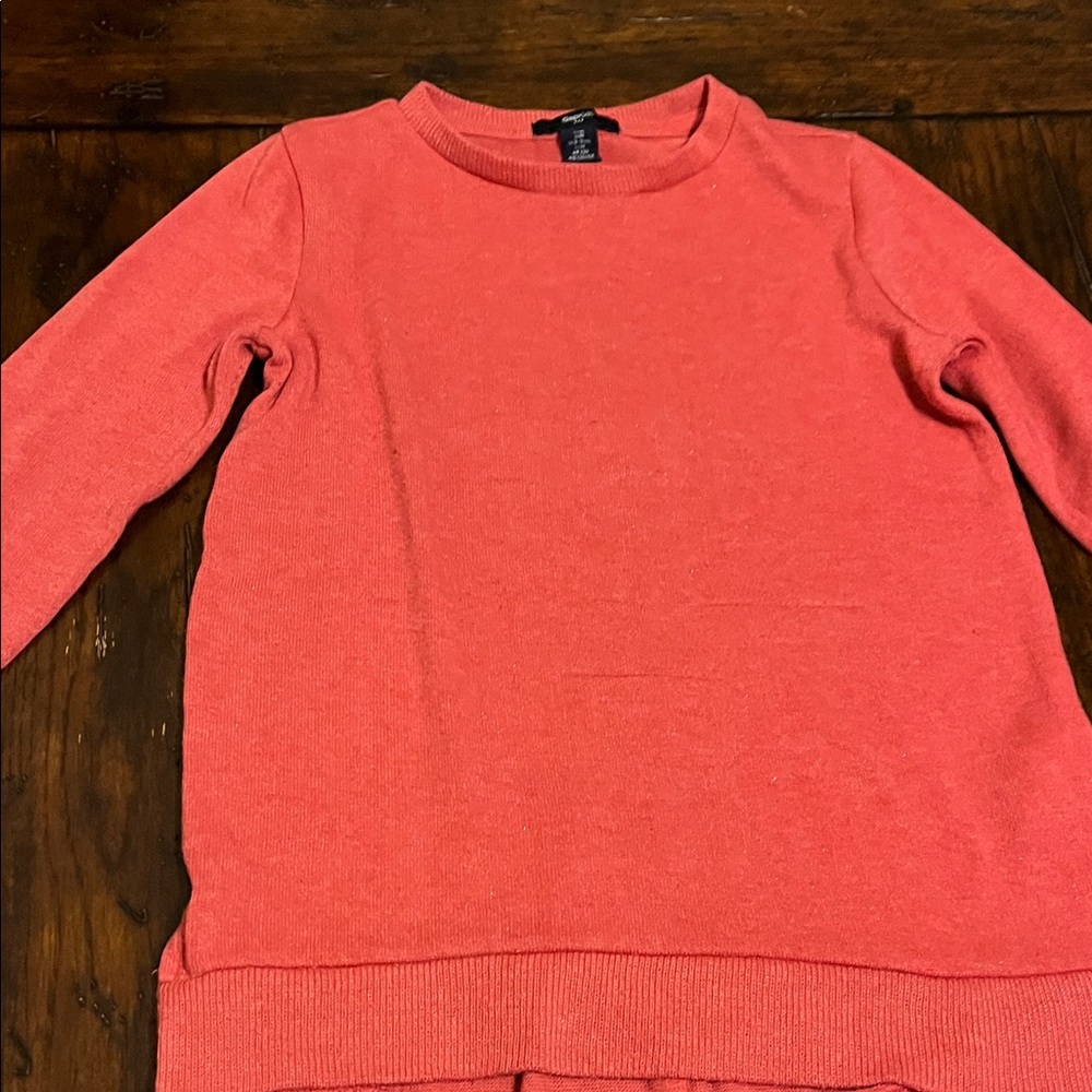 GAP Kids Coral Knit Sweater